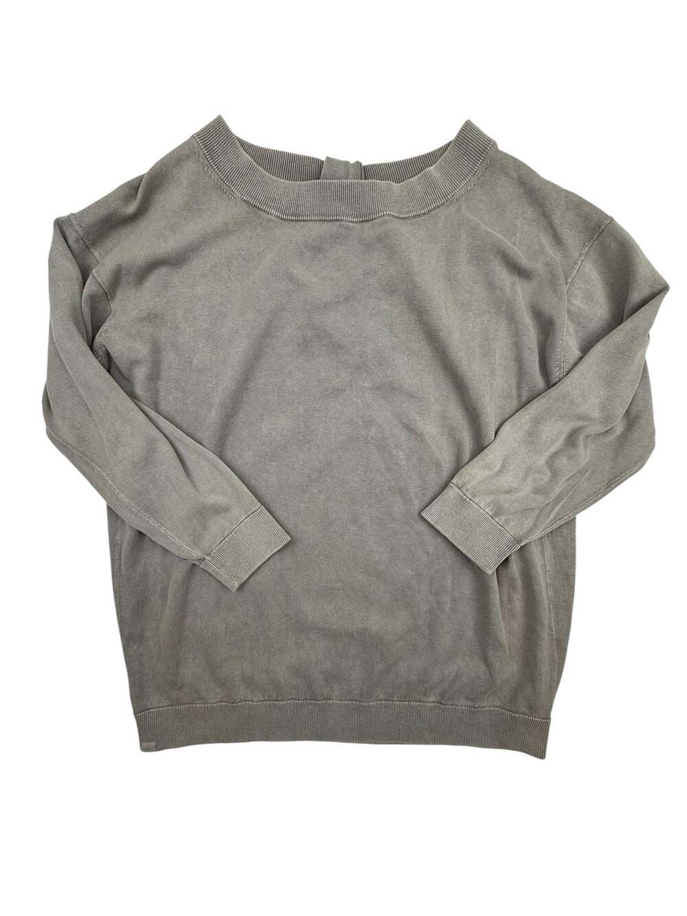 Barefoot Dreams Sunbleached Drape Back Pullover Sweater Size M